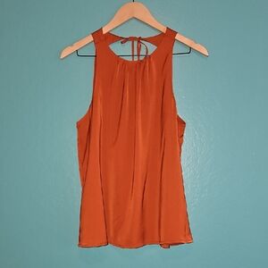 Banana Republic Sleeveless Top in Burnt Orange